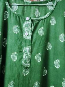 Green Nightdress