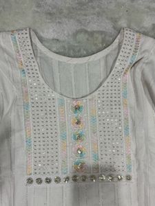 Elegant White Kurta