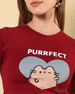 Cute Cat Graphic T-Shirt