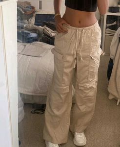 Beige Cargo Pants | Y2K | FREE DELIVERY