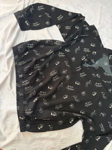 RIO Whimsical Print Button-Up Shirt