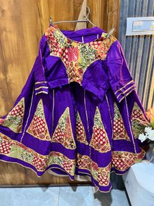 Beautiful Purple Lehenga Choli Set
