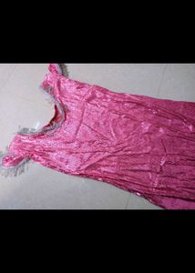 Pink Sequin Dress