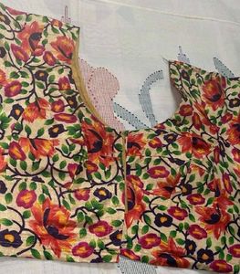 Vibrant Floral Print Blouse