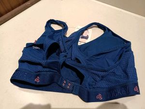 Jockey Blue Sports Bra XL 85cm