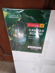 Canvas Board (Camel Brand) New