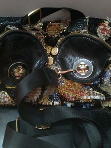 Sparkly Embellished Clutch Bag