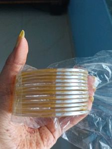 Vibrant glass Bangles Stack