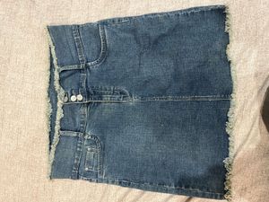 Classic Blue Denim skirt