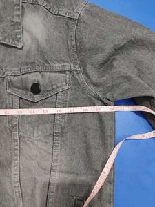 Cinocci Gray Denim Jacket