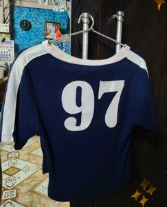 Navy Blue "New York" Graphic T-Shirt