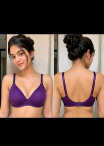 Purple Padded Bra