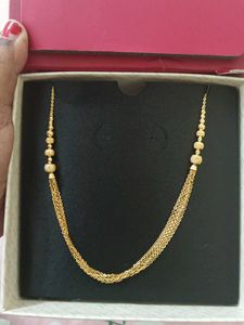 golden fancy necklace