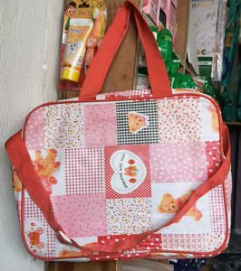 Cute Patchwork Baby Travel Bag