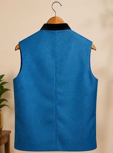 Men's Blue Nehru Jacket