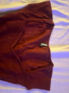 2000’s sweetheart neck dark red top🪽⭐️