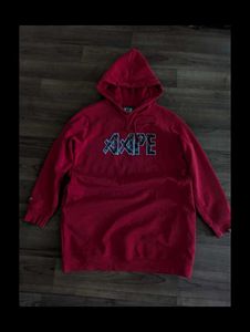AAPE By A Bathing Ape Red Hoodie