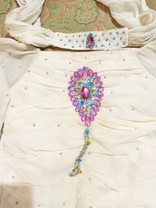 Sharara Set With Choker Dupatta