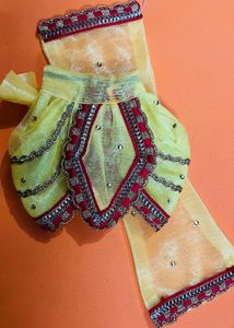 Yugal Sarkar Fancy Dress Size 3, 4, 5 Colour Yello