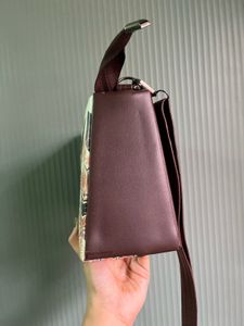 Stylish Sling Bag with Artistic Print