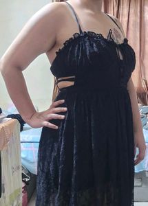 Elegant Black Maxi Dress