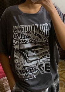 Gray Graphic Tee