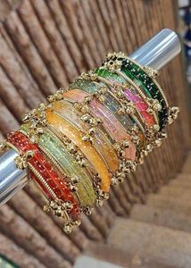 🎁 Buy 4 Get four Free 🥳🥳 Kasmiri Golden Bangles