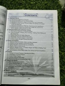 Health and Physical Education Class XII Book
