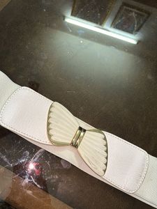 Elastic Belt with Decorative Buckle