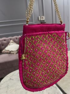 COMBO Embellished Potli Bags-2