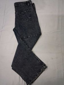 Acid Wash staight Jeans
