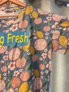 Trendy Peachy Crop Top, Bust- 36/34