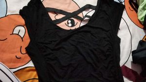 Black dress with Crisscross Back