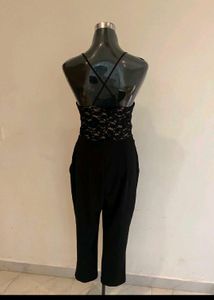 Black Lace Bodysuit Jumpsuit