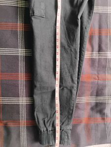 Men's Denim Cargo Pants