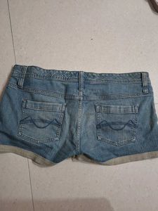 y2k low rise classic Denim Shorts 🌺