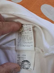 Men's White Polo Shirt