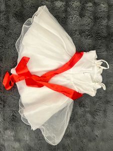 Imported White Party Dress