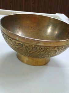 Vintage Decorative Brass Bowl