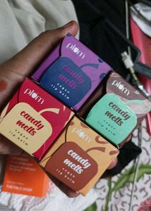 Plum Candy Melts Vegan Lip Balm Collection