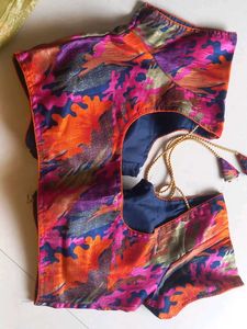 Vibrant Abstract Print Blouse
