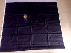Black Mor Pankh Design Shirt Febric