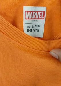 Marvel Orange Sweatshirt