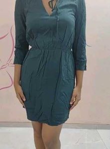 Teal green Mini Dress