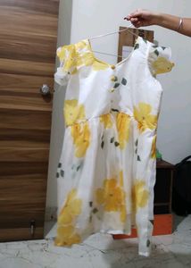 Beautiful Floral Print Dress
