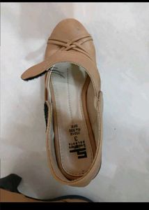 Beige Mary Jane Heels