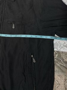Black Men's suede leather  Jacket