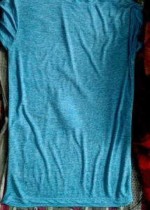 Men's Blue Athletic T-Shirt