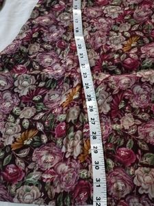 Floral Print co-ord set wine