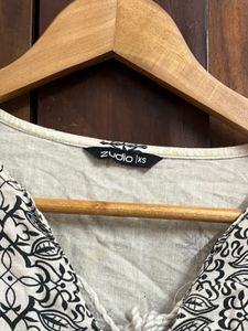 Bohemian Embroidered Cotton Top